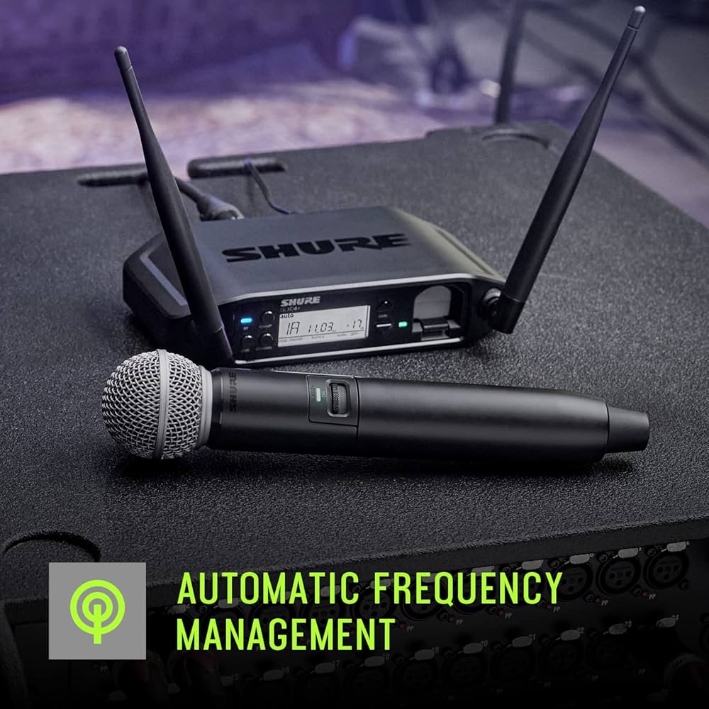 Shure GLXD2+/SM58 Handheld Wireless Transmitter with SM58